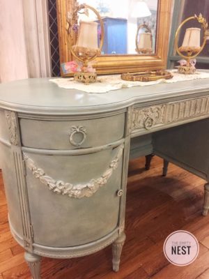 Duck Egg Ladies Desk